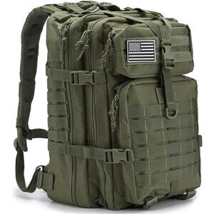 45L Tactical Backpack Molle Hiking Camping Survival Military Bug Out Bag